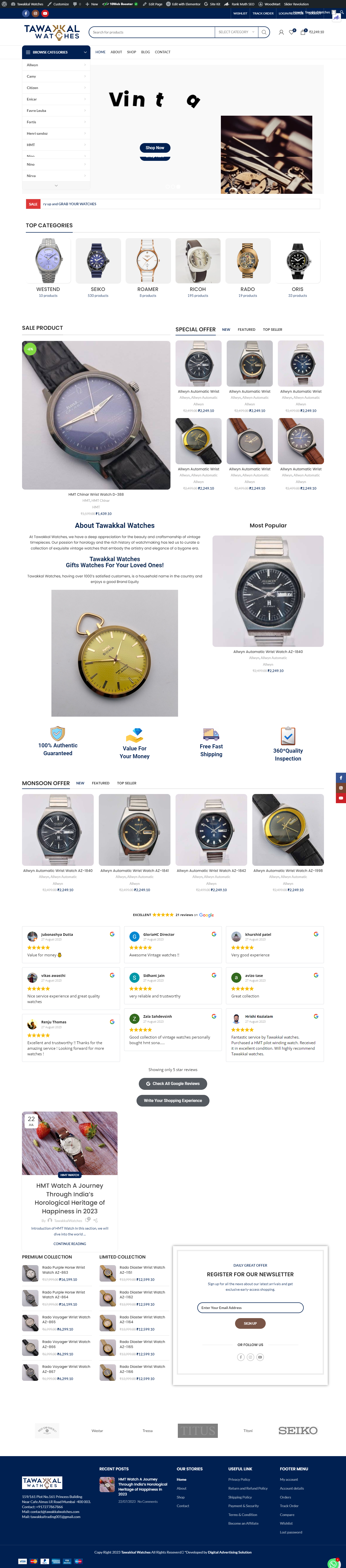 Tawakkal Watches